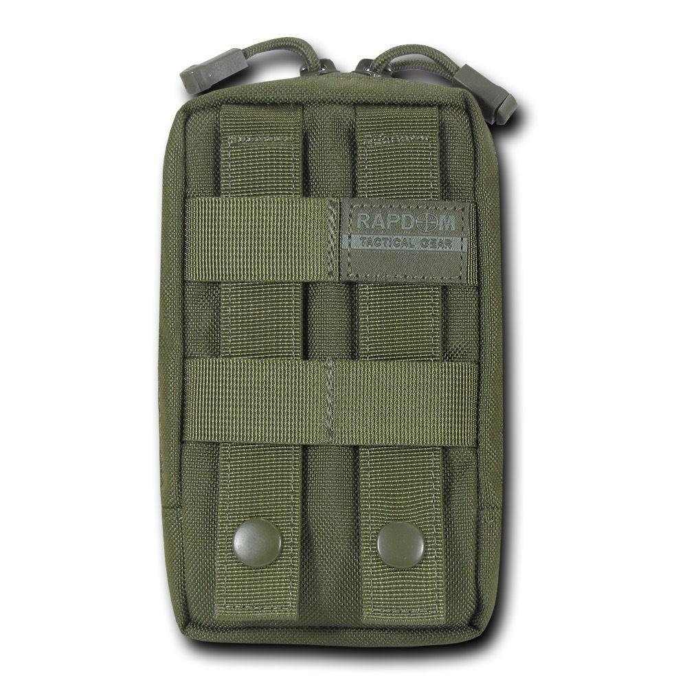 Molle Gadget Pouch Tactical Vest Gear Backpack Belt Cellphone Camera Utility-Black-
