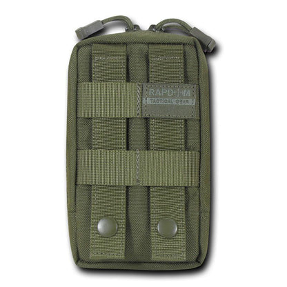 Molle Gadget Pouch Tactical Vest Gear Backpack Belt Cellphone Camera Utility-Black-
