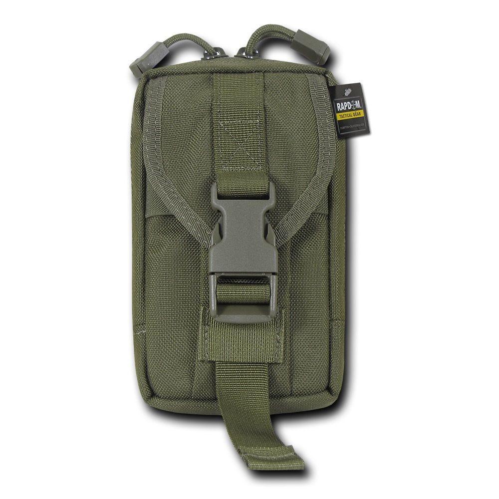 Molle Gadget Pouch Tactical Vest Gear Backpack Belt Cellphone Camera Utility-Black-
