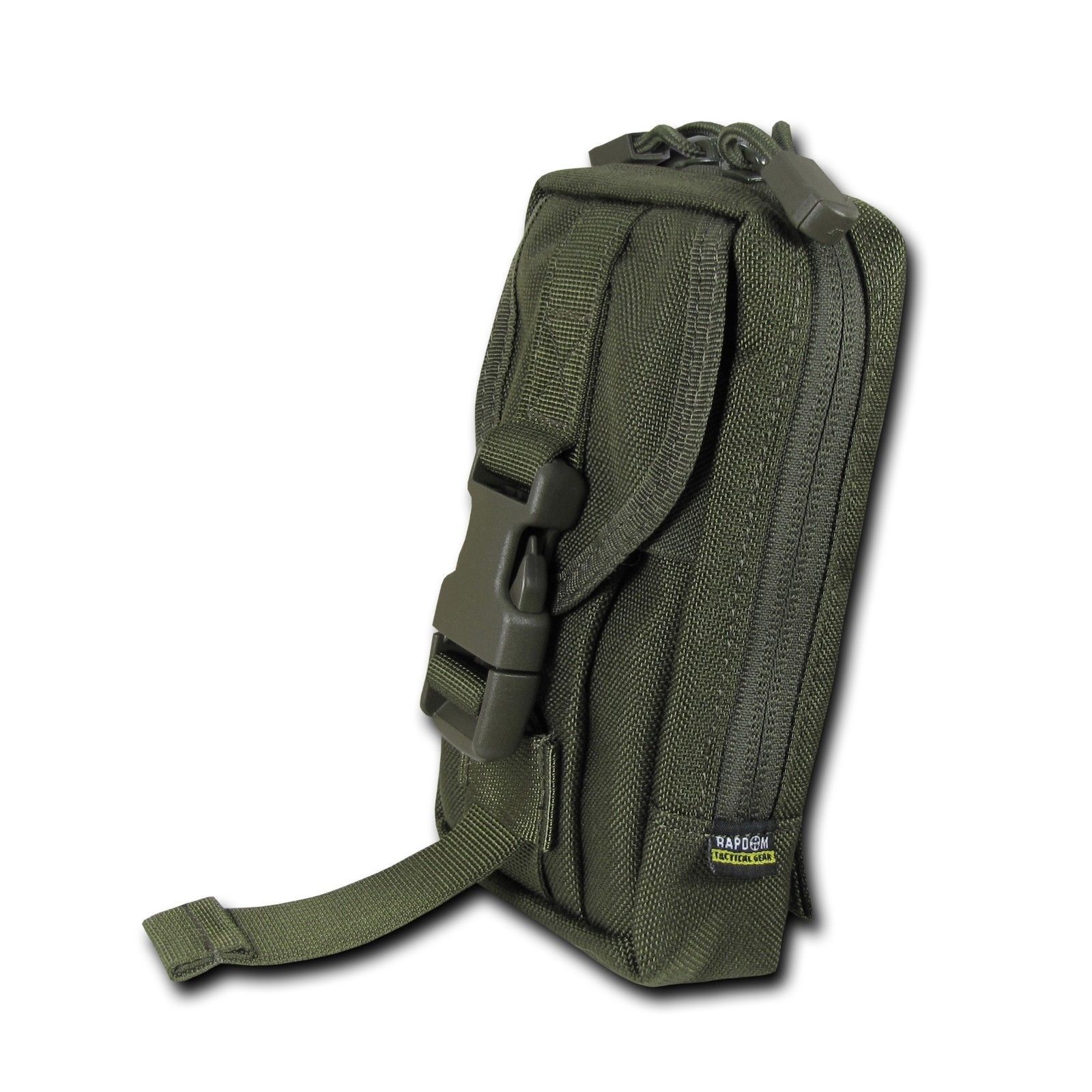 Molle Gadget Pouch Tactical Vest Gear Backpack Belt Cellphone Camera Utility-Black-