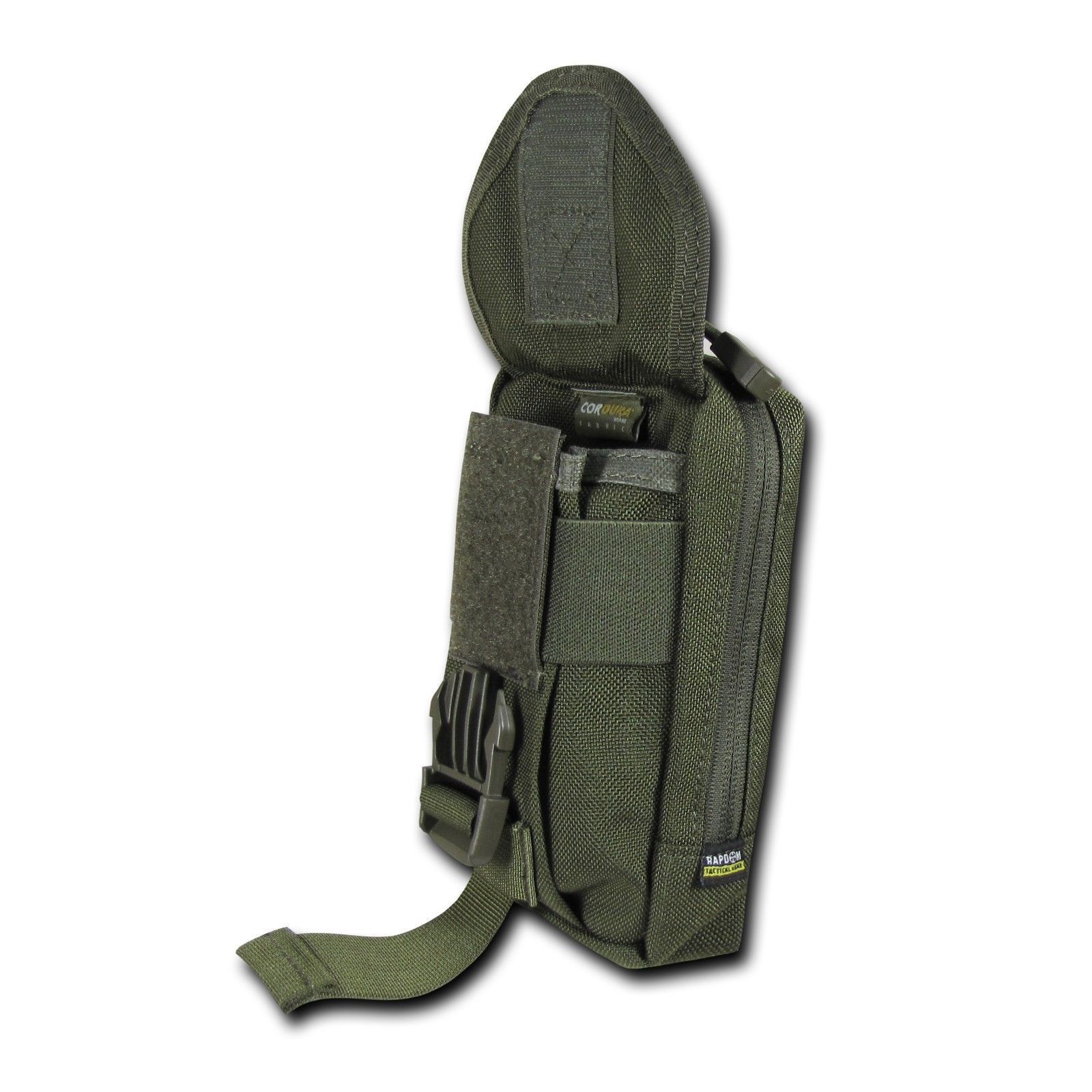 Molle Gadget Pouch Tactical Vest Gear Backpack Belt Cellphone Camera Utility-Black-