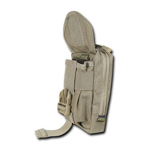 Molle Gadget Pouch Tactical Vest Gear Backpack Belt Cellphone Camera Utility-Black-
