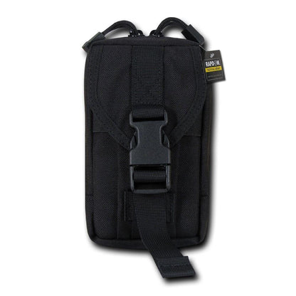 Molle Gadget Pouch Tactical Vest Gear Backpack Belt Cellphone Camera Utility-Black-
