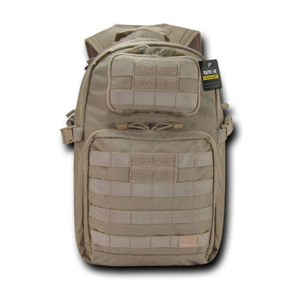 Molle Military Backpack Rucksack Tactical Outdoor Camping Hiking Water Resistant-Black-