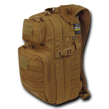 Molle Military Backpack Rucksack Tactical Outdoor Camping Hiking Water Resistant-Black-