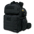 Molle Tactical Backpack Rucksack Bag Rex T-Rex Military Army Hiking Camping 38L-T-Rex - Black-