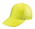 Neon Colors Summer Foam Mesh Trucker Blank Solid Plain Two Tone Snapback Hats Caps-NEON YELLOW-