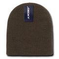 Decky Soft Beanies Gi Cuffless Watch Hats Caps Ski Skull Warm Winter-Brown-