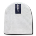 Decky Soft Beanies Gi Cuffless Watch Hats Caps Ski Skull Warm Winter-White-