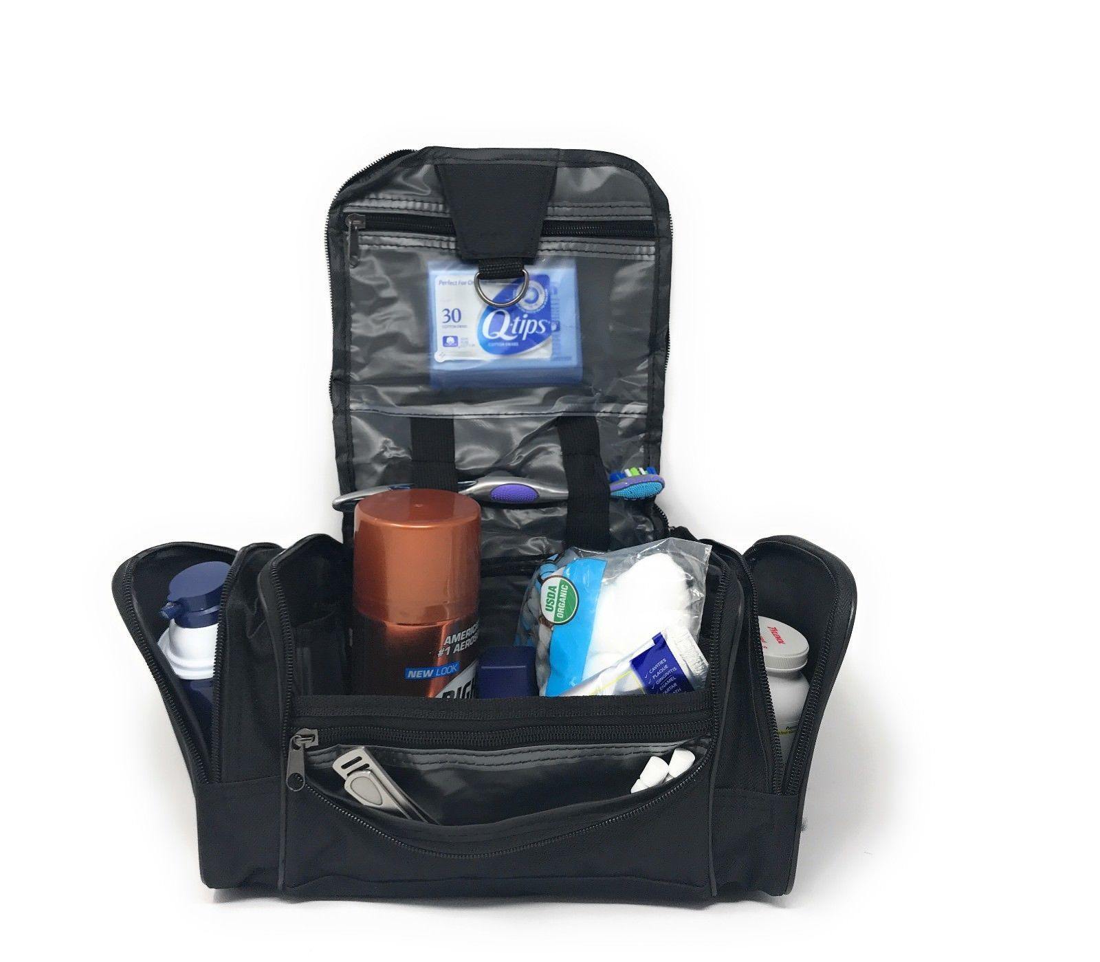 Toiletry Kit Bag Travel Accessories Organizer Make Up Shaving Dopp Men Women-