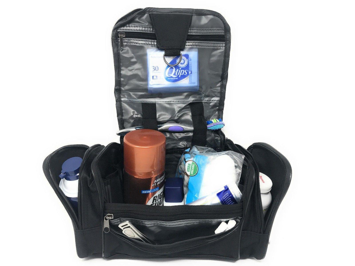 Casaba Toiletry Kit Bag Travel Accessories Organizer Make Up Shaving Dopp Men Women
