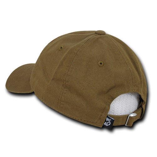 Patriotic USA American Flag Embroidered Relaxed Polo Baseball Dad Caps Hats-Black-