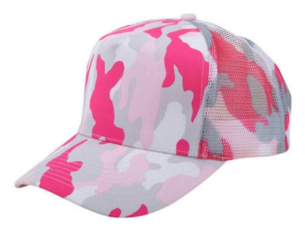 1 Dozen Camouflage Camo Hunting Baseball Trucker Mesh Hats Caps Wholesale Bulk-