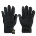 Polar Fleece Winter Thumb Fingertip Touch-Screen Compatible Gloves-Black-Small-