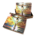 Printed Designs Bifold Wallets In Gift Box Cash Card Id Slots Mens Womens Youth-JESUS ON CROSS-