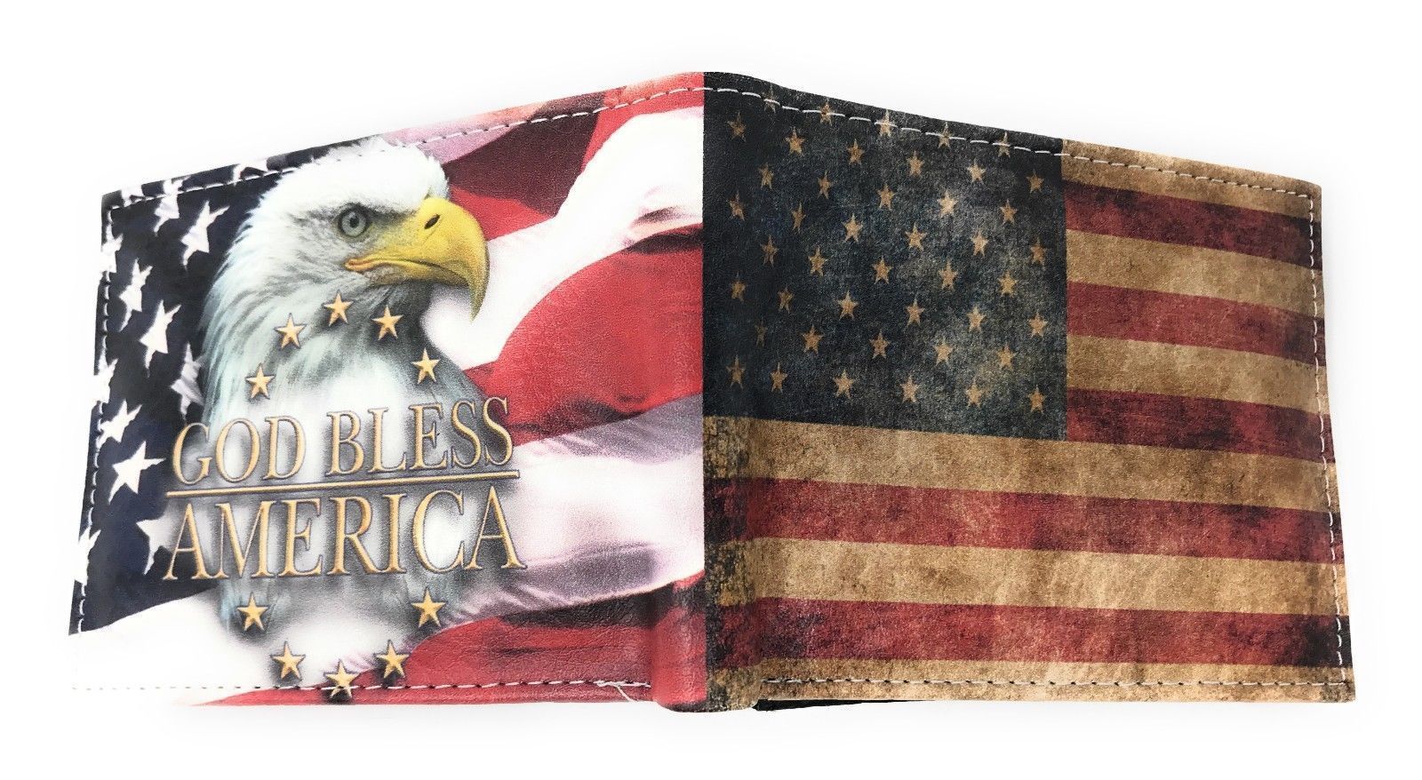Printed Designs Bifold Wallets In Gift Box Cash Card Id Slots Mens Womens Youth-US 100 DOLLARS-