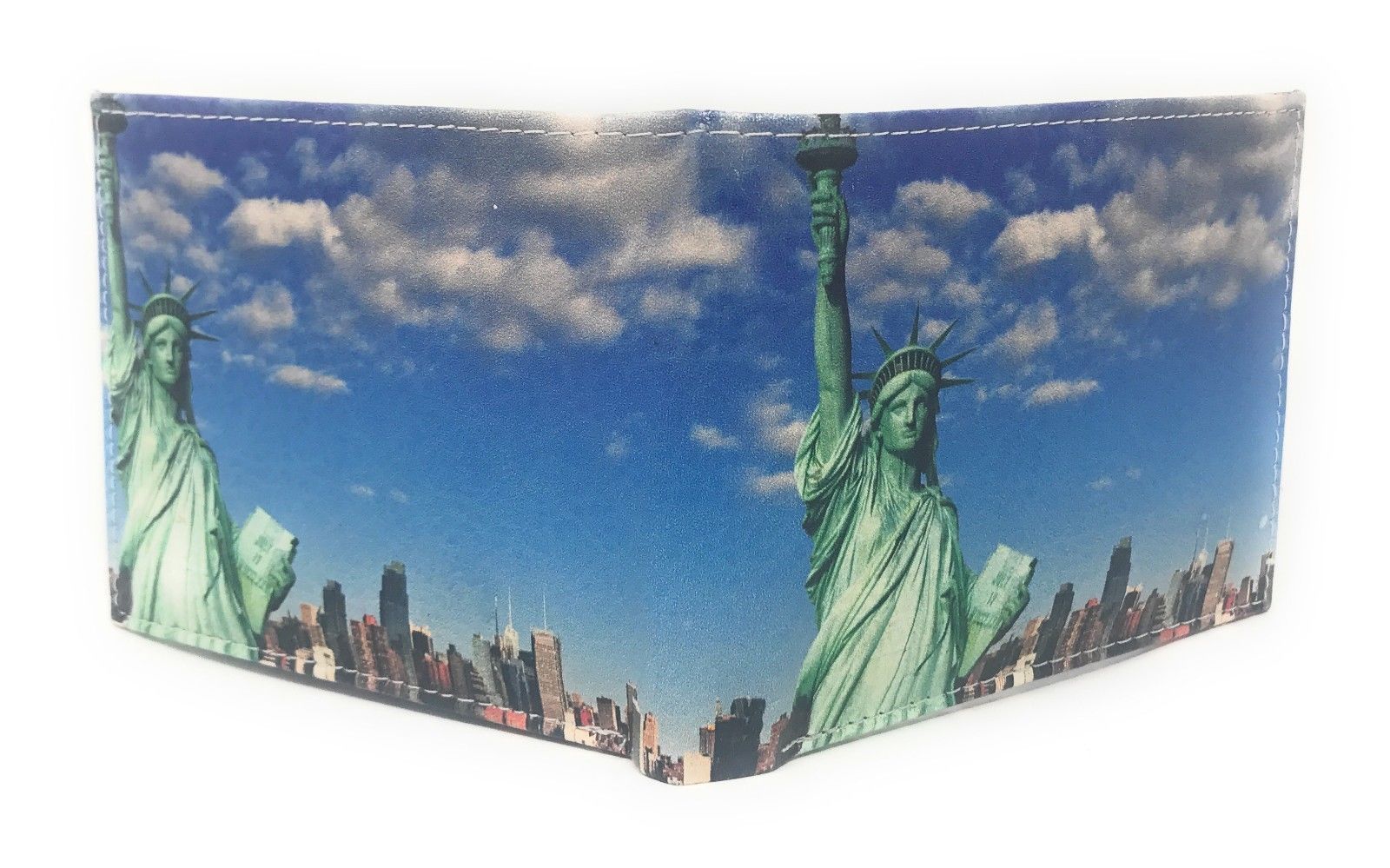 Printed Designs Bifold Wallets In Gift Box Cash Card Id Slots Mens Womens Youth-US 100 DOLLARS-