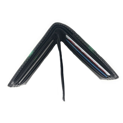 Printed Designs Bifold Wallets In Gift Box Cash Card Id Slots Mens Womens Youth-US 100 DOLLARS-