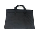 Money Deposit Bank Documents Tote Bags Pouch Promotional Conference 16inch X11inch-Black-