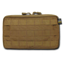 RAPDOM 10X6 Molle Utility Storage Pouch Horizontal Tactical Gear Military-Black- 10 image