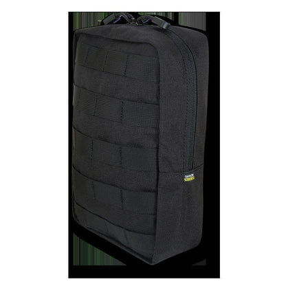 RAPDOM 6X10 Utility Pouch Vertical Tactical Gear Military-Black-