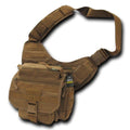 Rapdom Edc Molle Shoulder Tactical Field Messenger Work Bag Camping Gear Hiking-Coyote-