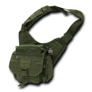 Rapdom Edc Molle Shoulder Tactical Field Messenger Work Bag Camping Gear Hiking-Olive Drab- 3 image