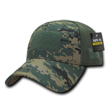 Low Crown Air Mesh Constructed Military Tactical Operator Patch Cap Hats-ACU-