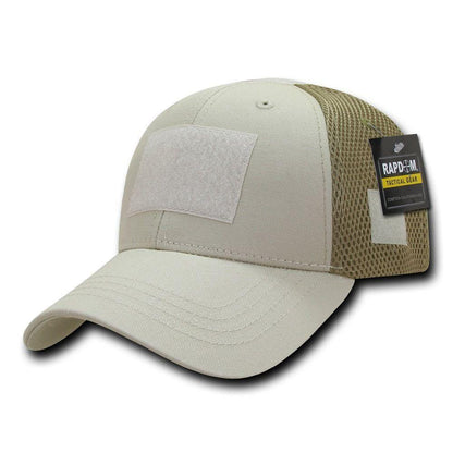 Low Crown Air Mesh Constructed Military Tactical Operator Patch Cap Hats-ACU-