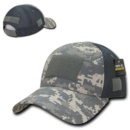 Low Crown Air Mesh Constructed Military Tactical Operator Patch Cap Hats-ACU-