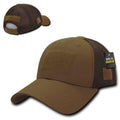 Low Crown Air Mesh Constructed Military Tactical Operator Patch Cap Hats-COYOTE-