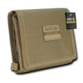RAPDOM Men'S Tri-Fold Wallet Tactical Non Stick Id Window 18 Compartment/Pocket-Khaki-