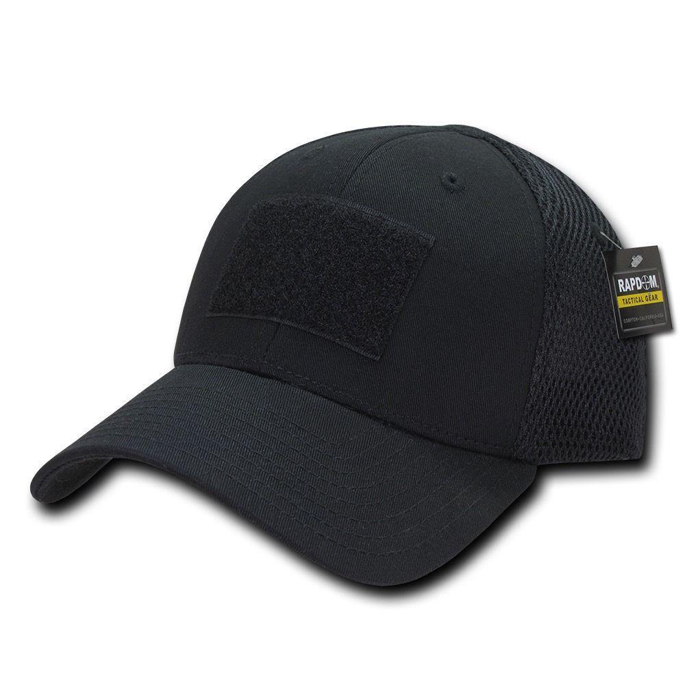 Rapdom Military Operator Tactical Air Mesh Flex Low Crown Duty Patch Caps Hats-ACU-