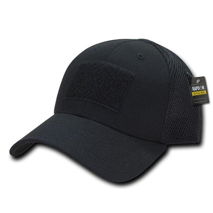 Rapdom Military Operator Tactical Air Mesh Flex Low Crown Duty Patch Caps Hats-ACU-