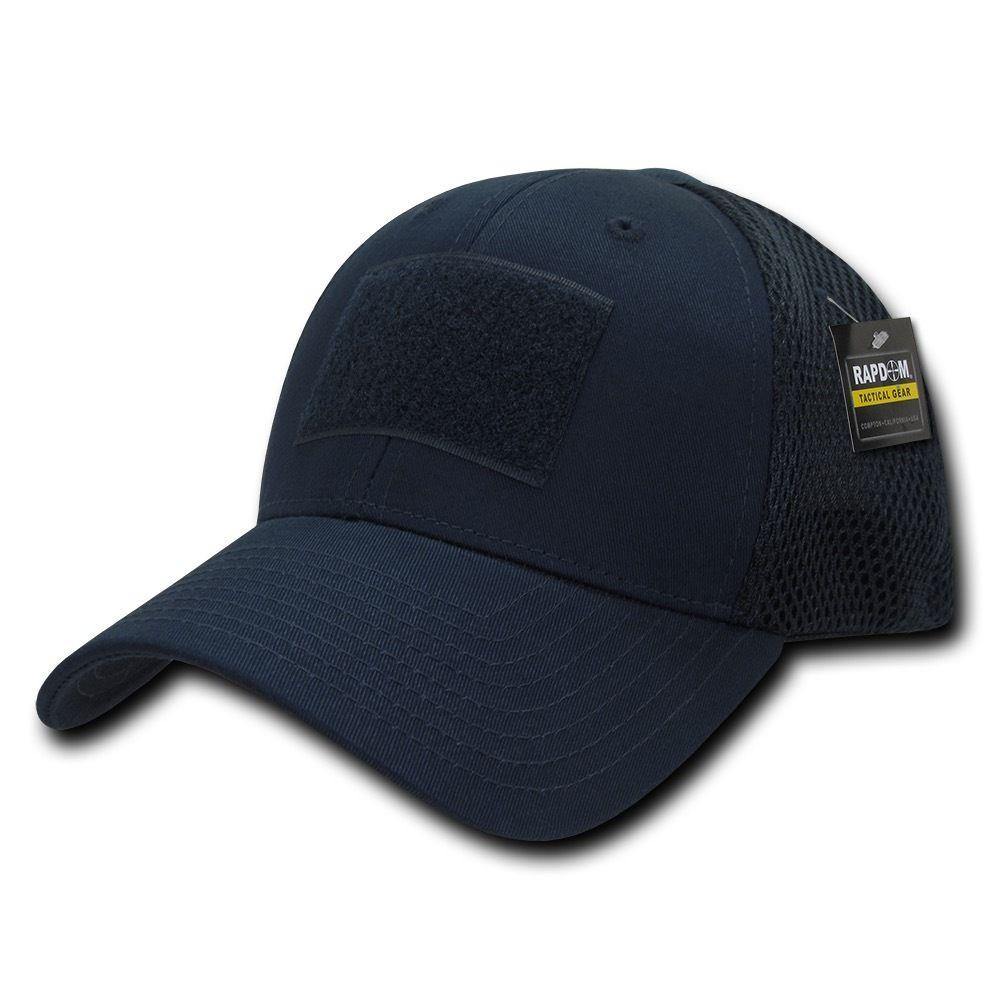 Rapdom Military Operator Tactical Air Mesh Flex Low Crown Duty Patch Caps Hats-ACU-
