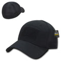 Rapdom Military Operator Tactical Air Mesh Flex Low Crown Duty Patch Caps Hats-Black-