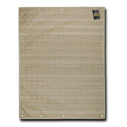 RAPDOM Molle Organizer Panel 24inch X 32inch Tactical Gear Supports Military Specs-Black-