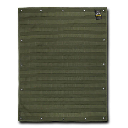 RAPDOM Molle Organizer Panel 24inch X 32inch Tactical Gear Supports Military Specs-Black-