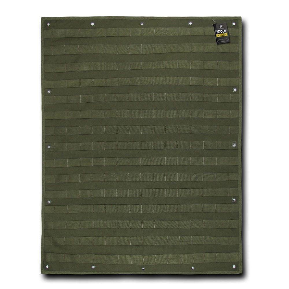 RAPDOM Molle Organizer Panel 24inch X 32inch Tactical Gear Supports Military Specs-Olive Drab-