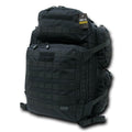 RAPDOM Tactical Military Army Pack Backpack Padded Survival Hiking Outdoor-Black-