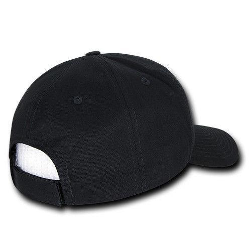 Rapdom USA American Flag Tbl Trl Tactical Operator Cotton Baseball Hats Caps-BLACK-