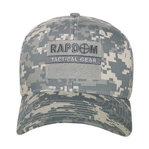 Rapdom USA American Flag Tbl Trl Tactical Operator Cotton Baseball Hats Caps-BLACK-