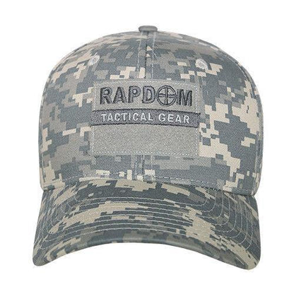 Rapdom USA American Flag Tbl Trl Tactical Operator Cotton Baseball Hats Caps-BLACK-