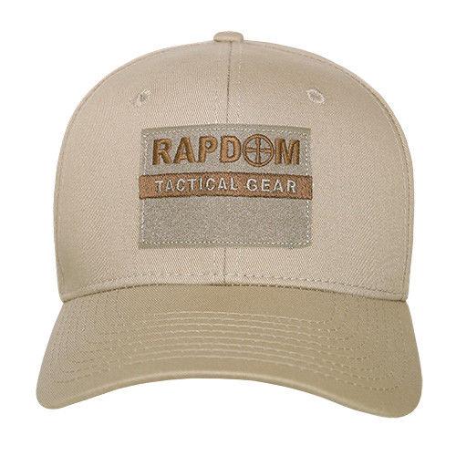 Rapdom USA American Flag Tbl Trl Tactical Operator Cotton Baseball Hats Caps-BLACK-