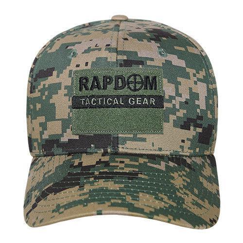 Rapdom USA American Flag Tbl Trl Tactical Operator Cotton Baseball Hats Caps-BLACK-