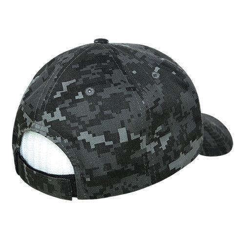 Rapdom USA American Flag Tbl Trl Tactical Operator Cotton Baseball Hats Caps-BLACK-