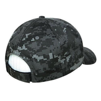 Rapdom USA American Flag Tbl Trl Tactical Operator Cotton Baseball Hats Caps-BLACK-