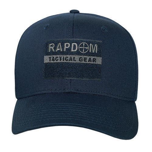 Rapdom USA American Flag Tbl Trl Tactical Operator Cotton Baseball Hats Caps-BLACK-