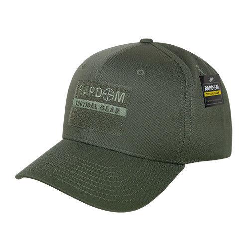 Rapdom USA American Flag Tbl Trl Tactical Operator Cotton Baseball Hats Caps-BLACK-
