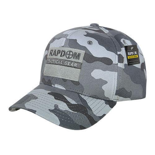 Rapdom USA American Flag Tbl Trl Tactical Operator Cotton Baseball Hats Caps-BLACK-